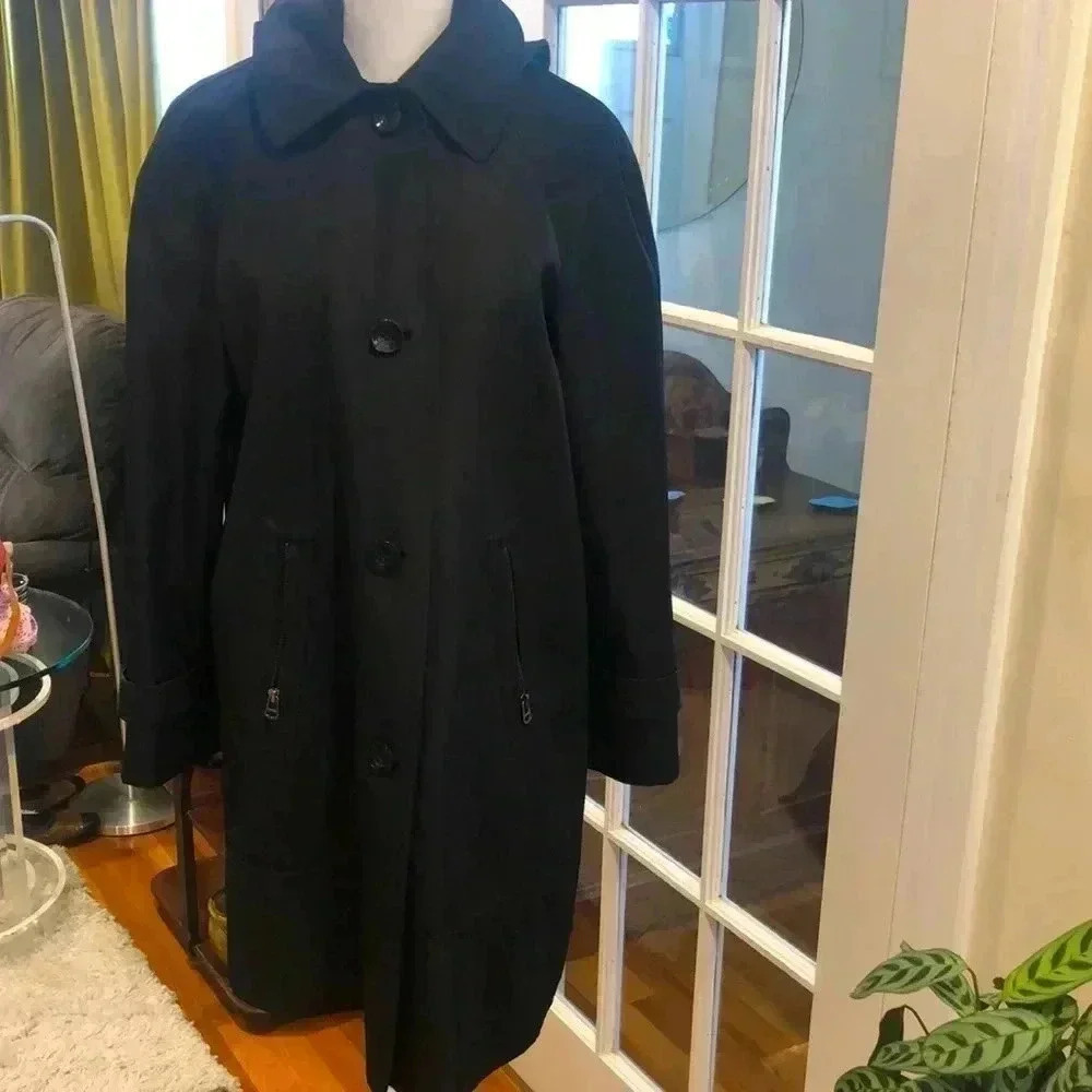 Marc New York raincoat with detachable hood
